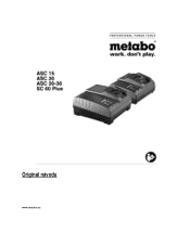 Metabo W 18 LTX 150 Operating Instructions 3