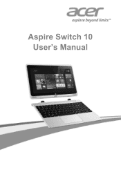 Acer Aspire SW5-011 User Manual