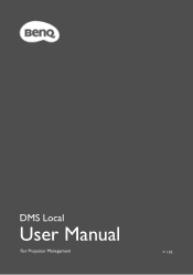 BenQ MX707 DMS Local User Manual