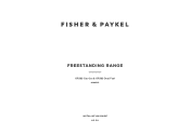 Fisher and Paykel OR36SCG4X1 Installation Guide