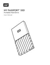 Western Digital My Passport SSD User Manual