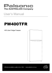 Palsonic pw400tfr Instruction Manual
