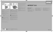 Stihl AutoCut 30-2 Instruction Manual