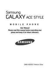 Samsung SM-S765C User Manual