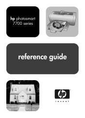 HP Photosmart 7700 HP Photosmart 7700 series - (English) Reference Guide