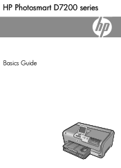 HP Photosmart D7200 Basics Guide