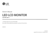 LG 28MQ780-B Owners Manual