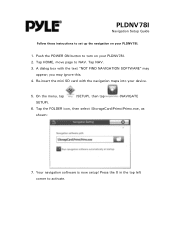 Pyle PLDNV78I Manual