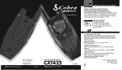 Cobra CXT425 CXT425_MANL