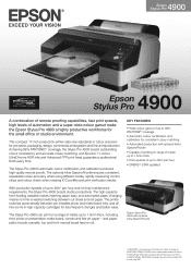 Epson SP4900HDR Brochure