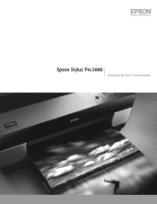 Epson Stylus Pro 3880 Graphic Arts Edition Product Brochure