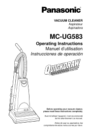 Panasonic MCUG583 MCUG583 User Guide