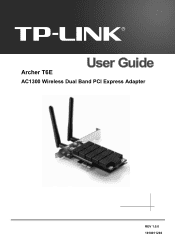 TP-Link AC1300 Archer T6E V1 User Guide