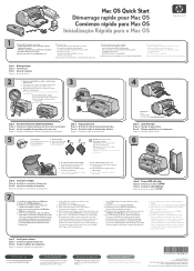 HP Deskjet 900 HP DeskJet 990C Series Printer - (English, Spanish, French, Portuguese) Mac OS Quick Start Guide
