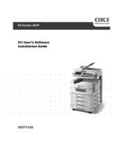 Oki ES3640exMFPGA ES3640e MFP EFI User's Software Installation Guide