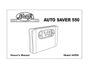 Hunter 44550 Owner's Manual