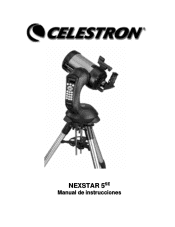 Celestron NexStar 5SE Computerized Telescope NexStar 5 SE Manual (Spanish)