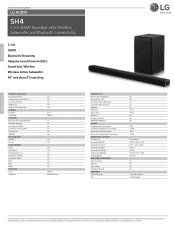 LG SH4 Owners Manual - English