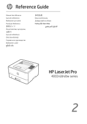 HP LaserJet Pro 4001-4004n Reference Guide 3