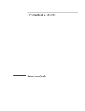 HP OmniBook 3100 HP OmniBook 2100 - Reference Guide Windows 95 & Windows NT BIOS ver. 1.xx