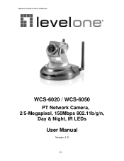 LevelOne WCS-6020 Manual