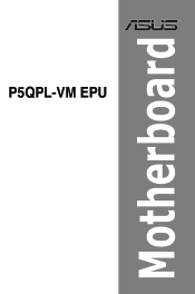Asus P5QPL-VM EPU User Manual