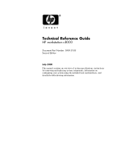 HP C8000 HP Workstation c8000 Technical Reference Guide