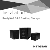 Netgear RN524X ReadyNAS OS 6 Installation Guide