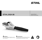 Stihl BGA 86 Instruction Manual