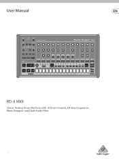 Behringer RD-8 MKII User Manual