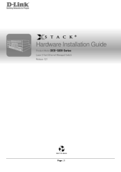 D-Link DES-3205 Hardware Installation Guide