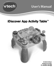 Vtech iDiscover App Activity Table User Manual