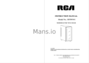 RCA RFRW041-6COM English Manual