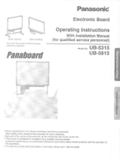 Panasonic U1 Panaboard