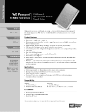 Western Digital WD1600U017 Product Specifications (pdf)