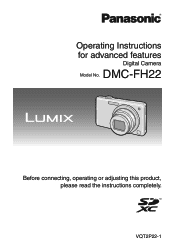 Panasonic DMCFH22 DMCFH22 User Guide