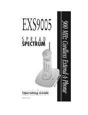 Uniden EXS9005 English Owners Manual