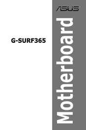 Asus G-SURF365 User Manual