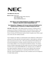 NEC MD301C4 Press Release