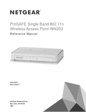 Netgear WN203 User Manual
