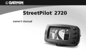 Garmin StreetPilot 2720 Owners Manual