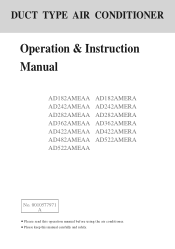 Haier AD282AMEAA User Manual