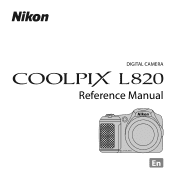 Nikon COOLPIX L820 Reference Manual