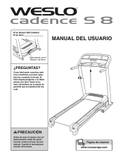 Weslo Cadence S 8 Spanish Manual