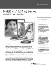 NEC LCD1935NXM 35 Series Brochure
