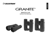 Celestron Granite ED 12x50 Binocular Granite Binoculars Manual (English, French, German, Italian, Spanish)
