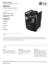 LG OM5541 Specification - English