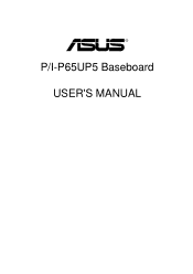 Asus P I-P65UP5 C-PKND User Manual