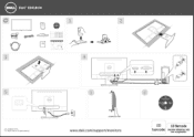 Dell E2418HN Quick Setup Guide HDMIVGA