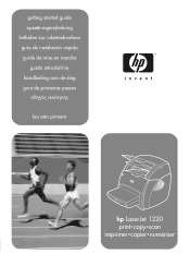 HP LaserJet 1220 HP LaserJet 1220 and 1220se Printers - (Multiple Language) Getting Started Guide